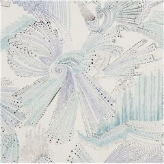 tessuto bianco cotone lawn mini pois Tessuto di Alexander Henry