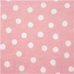 Camicia Giapponese A Pois Rosa Morbidi Tessuto di Japanese Indie