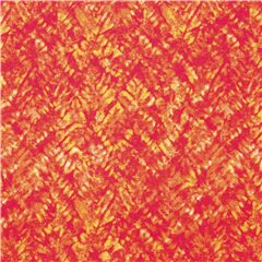 tessuto rosso arancione vetro smerigliato cotone USA Tessuto di Michael Miller