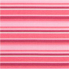 Righe In Varie Sfumature Di Rosa Tessuto di Michael Miller