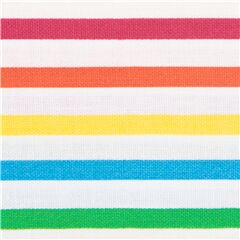 Semplici Righe Arcobaleno Multicolori Tessuto di Michael Miller