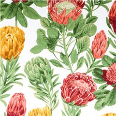 Flores Tropicales Protea Alcachofa Tela de Stof France