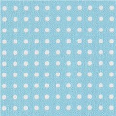 Motivo Regolare A Pois Azzurro Chiaro Tessuto di Robert Kaufman