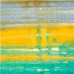 Tela batik EE. UU. franja marr�n amarillo azul Tela de Timeless Treasures