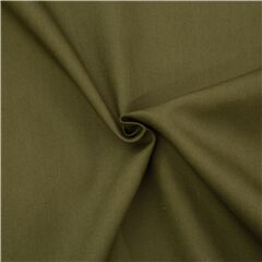 Tela de algod�n verde militar liso Tela de Cosmo