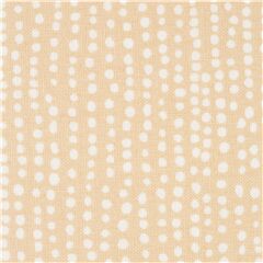 Paesaggio Lunare Beige Base Punti Irregolari Tessuto di Dear Stella