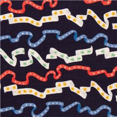 tessuto nero nastri Tessuto di Liberty Fabrics