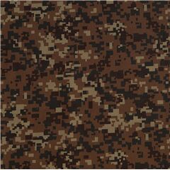 Tela camuflaje digital bosque verde marr�n militar Tela de Robert Kaufman