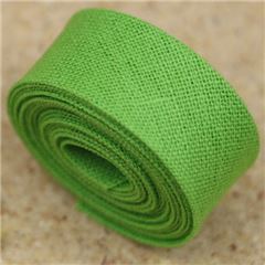 Nastro In Sbieco A Piega Singola In Poliestere 1,2 Cm/0,5'' Verde Lime di Japanese Indie