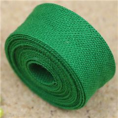Nastro In Sbieco A Piega Singola In Poliestere 1,2 Cm/0,5'' Verde Scuro di Japanese Indie