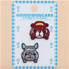 toppa automobili iron-on 2 pezzi di Sanrio