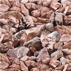 Tela naturaleza roca piedra marr�n Landscape Medley Tela de Elizabeth's Studio