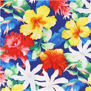 Large Rainbow Tropical Hawaiian Flower Remnant