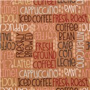 Coffee Words Cafe Java Capuccino Remnant