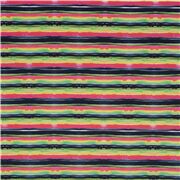 Dark Colourful Bright Painted Stripes