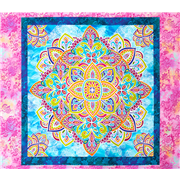 Bleib Ruhig Trage Om Mandala Buntes Paisley-Panel Restst&Atilde;&OElig;ck
