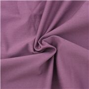 Solid Plum Purple Cotton Jersey
