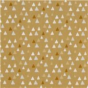 Brown with Natural Coloured Triangles