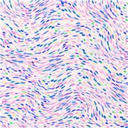 Forest Magic Abstract Wavy Mini Spot Dot