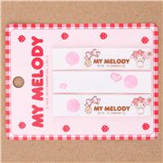 Etiqueta de tela con botones de My Melody 3 unidades