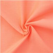 Tela de punto lisa naranja salm&oacute;n liso Coral