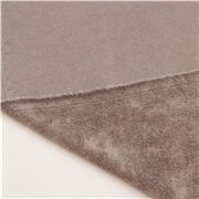 Stof France bamboo viscose towel terrycloth fabric in taupe