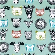 Cabezas De Animales Ilustradas