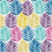 Plumas De Hojas De Palma Coloridas