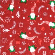 Gnomo De Navidad Copos De Nieve