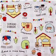 Caf&eacute; Sumikko Gurashi cuadros tela oxford de nailon resistente al agua