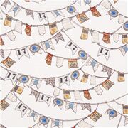 Tela de banderitas vintage dise&ntilde;o n&aacute;utico