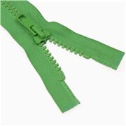 cerniera verde YKK 39cm in plastica