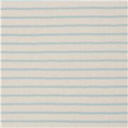 tessuto bianco maglina cotone strisce blu irregolari dal Giappone Ritagli