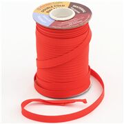 Cinta Al Bies Doble Pliegue 12 Mm/0,5'' - Rojo