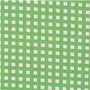 Apple Green Checkered Grid Squares