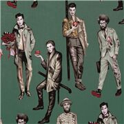 M&uacute;sculo Con Cerebro Atractivos Hombres Zombi Pin-Up