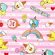 Tela oxford de Jap&oacute;n con licencia iii Icecrin con arco&iacute;ris helados de Kiyohara