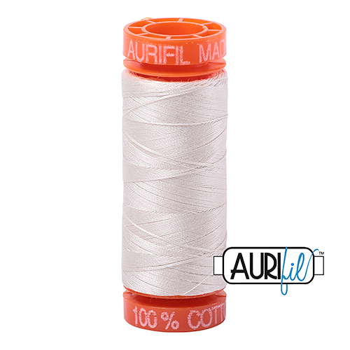 50wt Petite Bobine Mousseline 2311 Fil De Coton par Aurifil