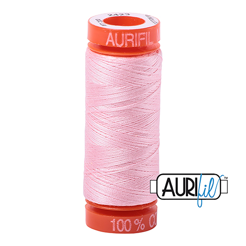 50wt Petite Bobine Rose Bb 2423 Fil De Coton par Aurifil