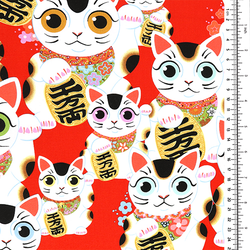 Glckliche Fuku-Katze 1