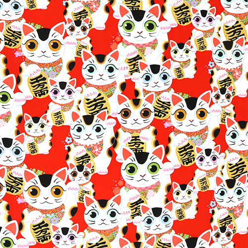 Glckliche Fuku-Katze 4