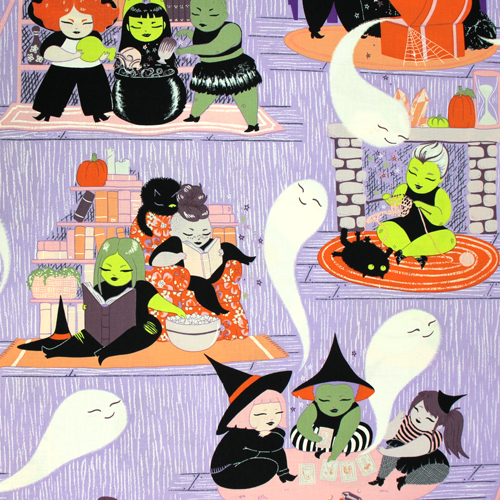 Belinda's Brownstone Spooky Witch Friendship