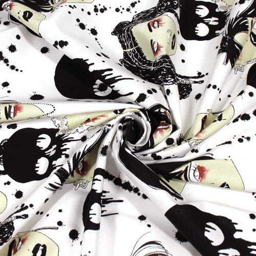 Vamps Punk Gothique Crânes Effrayants 2