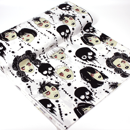 Vamps Punk Gothique Crânes Effrayants 3