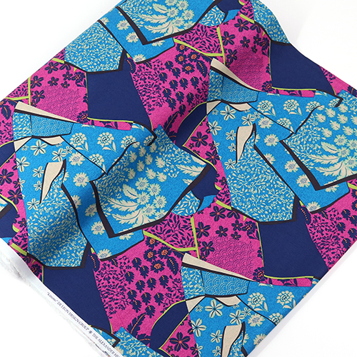 Kimono Patch Blumen Kintsugi Muster 3