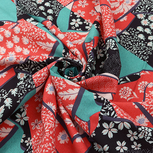 Kimono Patch Floral Kintsugi Motifs 2