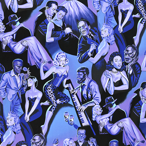 Grito Cita Pin-Up Monstruos De Terror 4