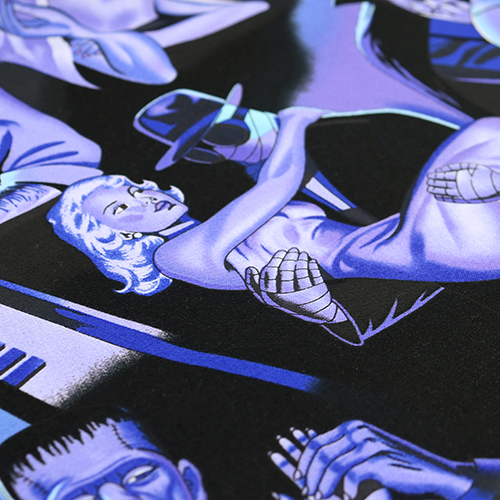 Grito Cita Pin-Up Monstruos De Terror 5