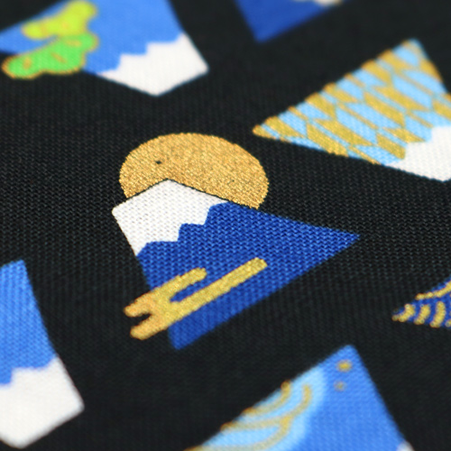 Monte Fuji Iconico Carino A Fantasia Metallizzato 5