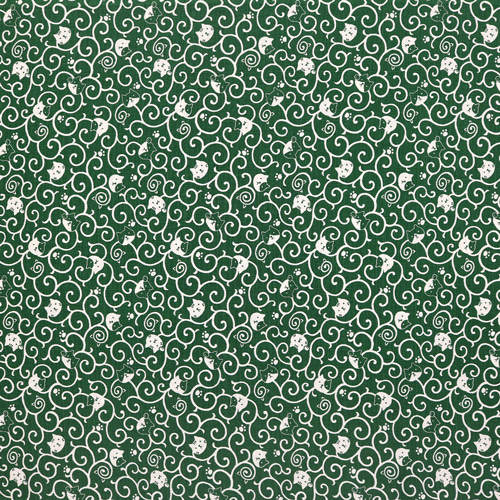 Katze Mit Wirbelndem Karakusa-Muster Traditionelles Furoshiki 4
